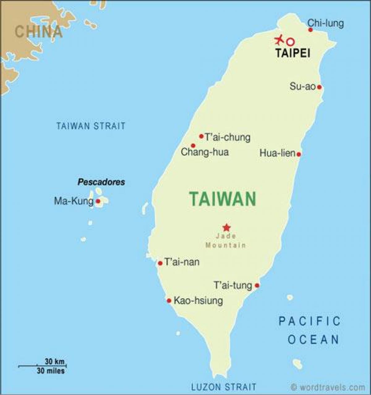 Taiwan taoyuan international airport karta