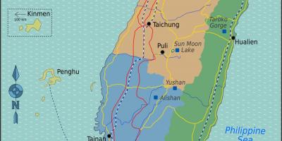 Taipei Taiwan karta läge