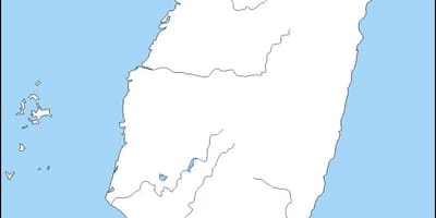 Karta över Taiwan översikt
